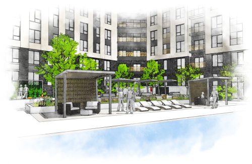 West Amenity Deck Poolside View